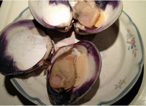 Grilled Clams with Compound Butter