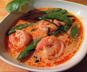 Thai Red Curry Shrimp seafood