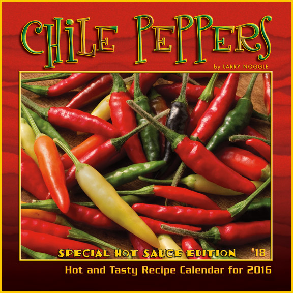 2016 Chile Peppers calendar