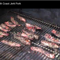 Jerk Pork in the Smoker