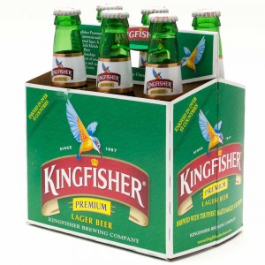 Kingfisher - Premium Lager Beer - 6 Pack - 330 ml