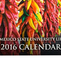 NMSU Library Calendar 2016 cover