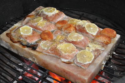 Salt Block cooking